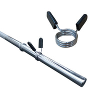 Barra Maciça (1.8m) Reta Cromada Recartilhada